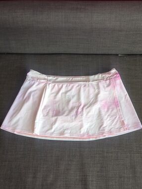 Cabana Life Pink Tie-Dye Swim Slit Skirt XL- 12" UPF50+